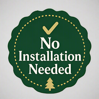No installation required